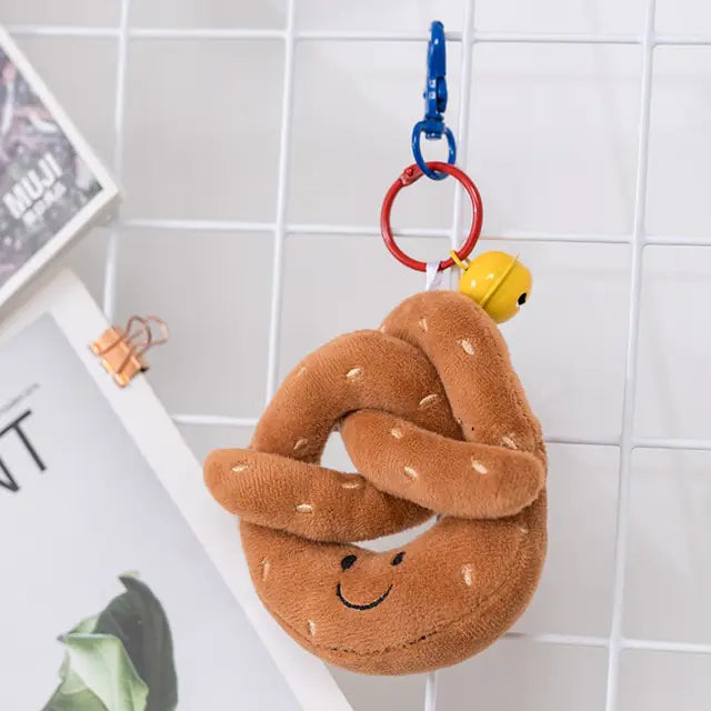 Cartoon Figure Bread Plush Toy